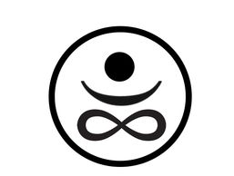 Lotus position, yoga pose, person sitting cross-legged with arms to sides , palms up, infinity, Livi