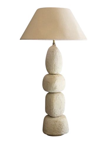 Papier Maché Lamp
