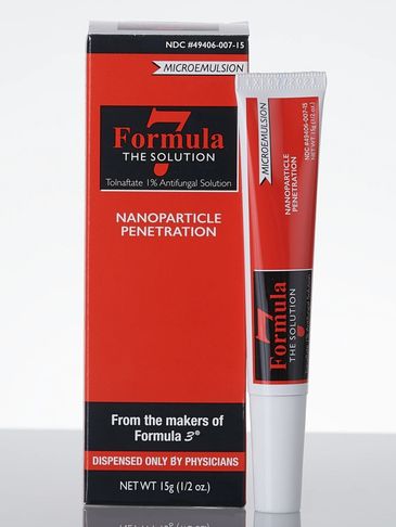 Formula 7 ointment to fight toenail fungus