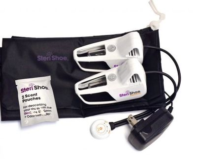Steri Shoe helps eliminate foot odor and bacteria.