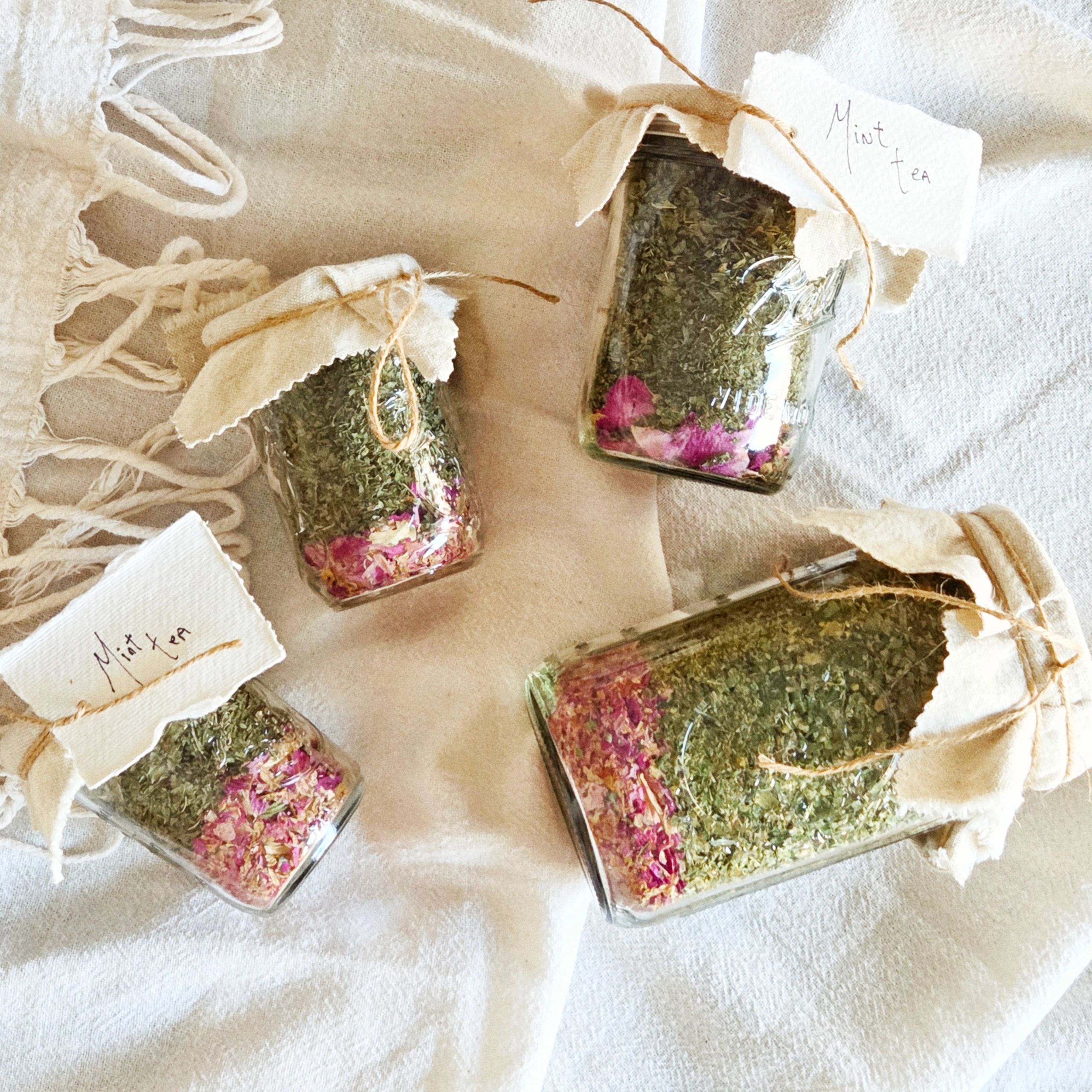 Tea medley gift jars