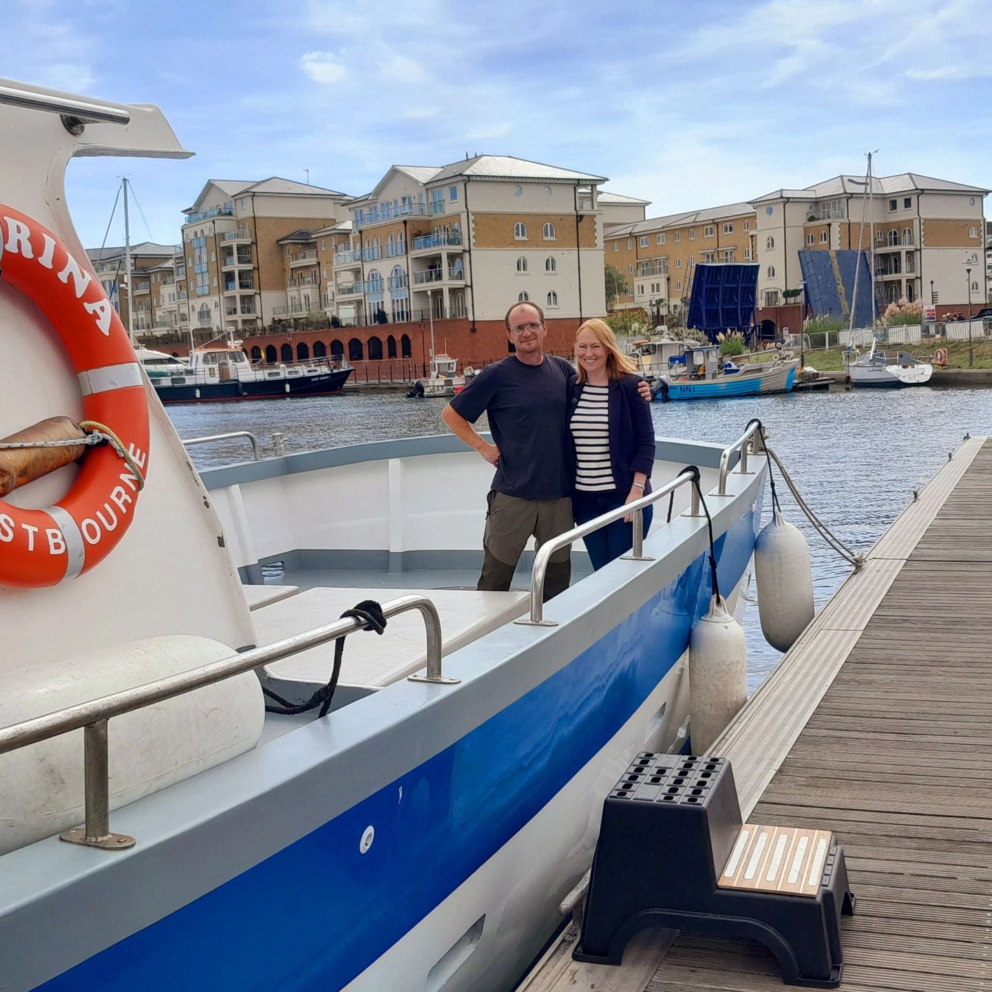 Scattering Ashes off the Sussex Coast