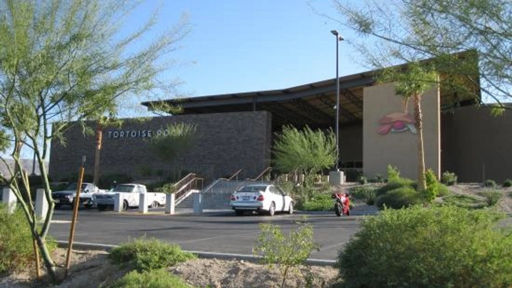 Tortoise Rock Casino, which was opened by the 29 Palms Band of Mission Indians.