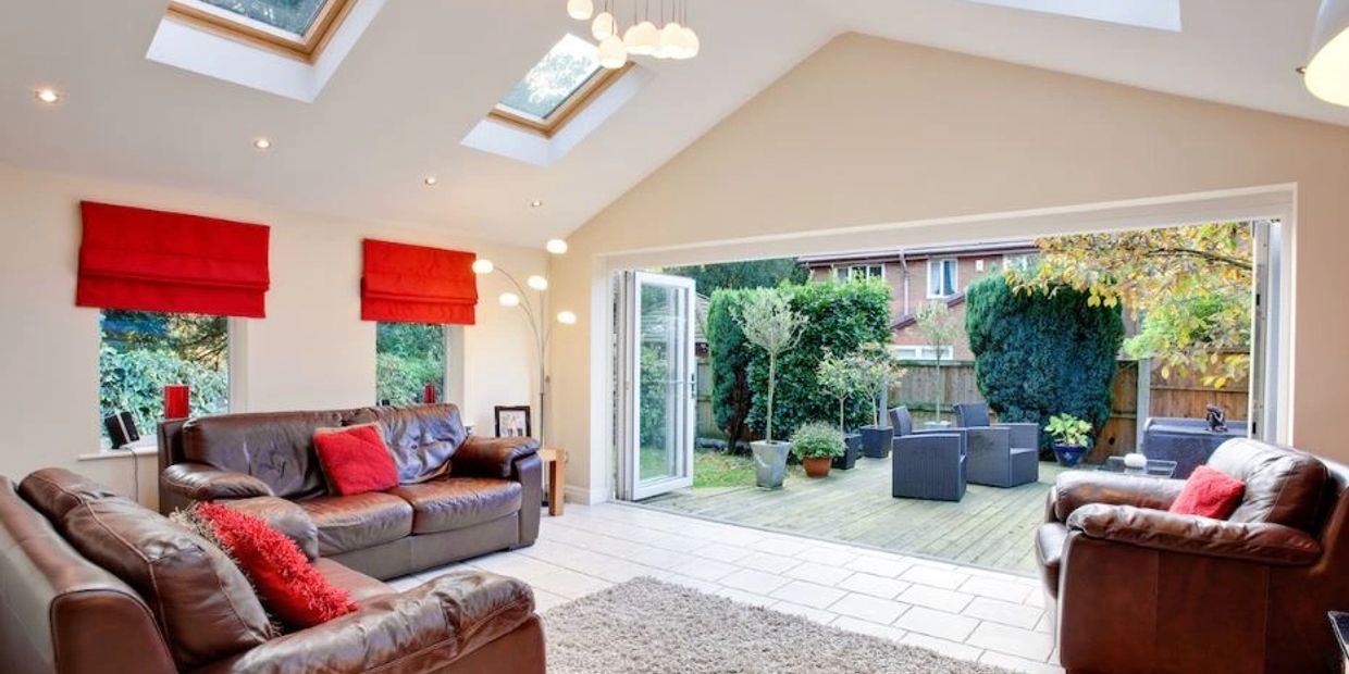 Guardian Warm Roof extension Interior view, Guardian Home Extension Installer Northamptonshire