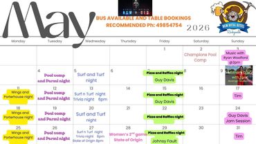 What's On in May at new Royal Hotel Rubyvale
On sapphiregemfieldsdirectory.com