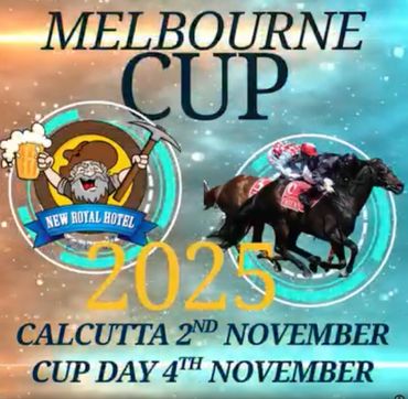 Melbourne Cup luncheon
Tues 4/11/2025
New Royal Rubyvale Hotel