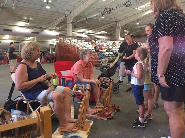 Demonstrating Spinning
AZ State Fair