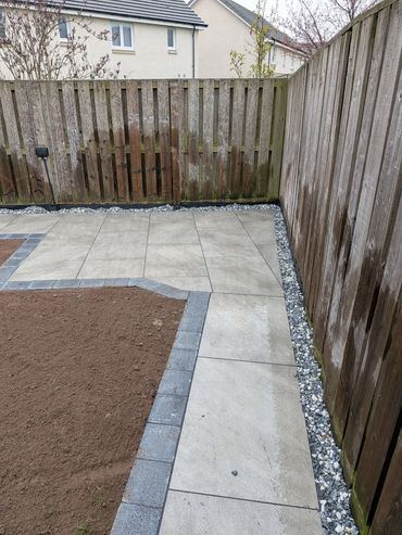 Porcelain Patio in Fife