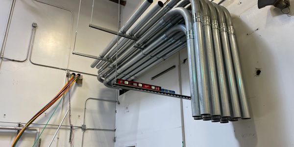 Electrical conduit for generator ats switch