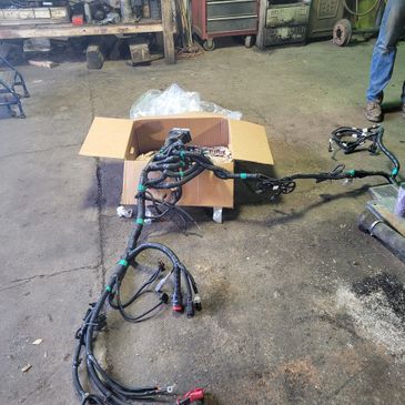 Replaced the main harness due to broken wires, and intermittent fuses blowing.