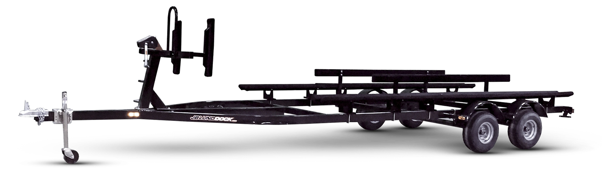 JB Lund Tandem Axle Pontoon Bunk Trailer