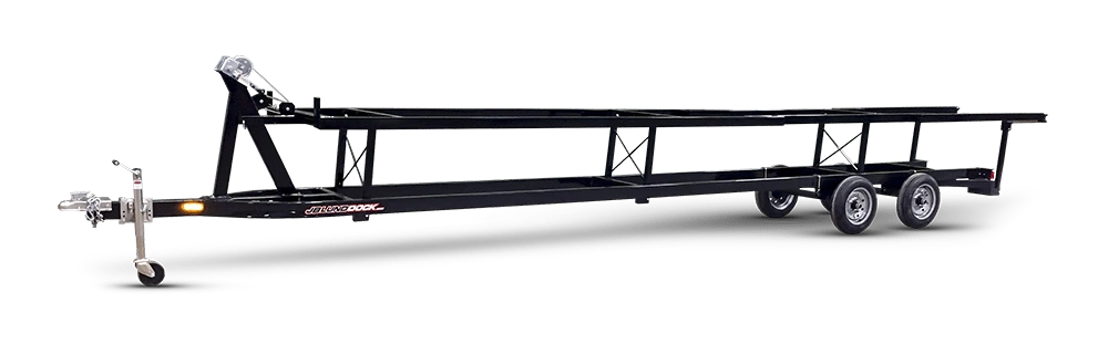 JB Lund Scissor Pontoon Trailer