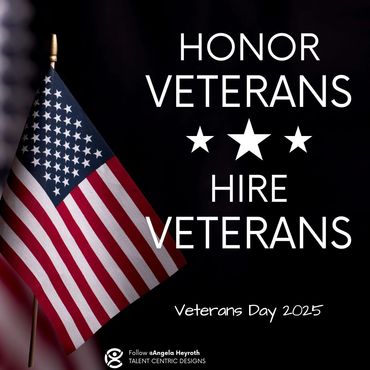 Card celebrating Veterans Day 2025