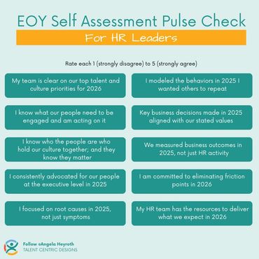 Self Assessment for HR Leaders: How impactful are you?