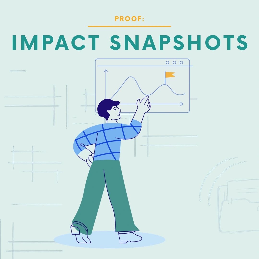 Snapshot impact statements from real client engagements