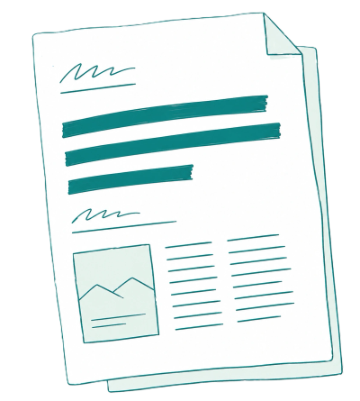 Newspaper or magazine article representing published thought leadership