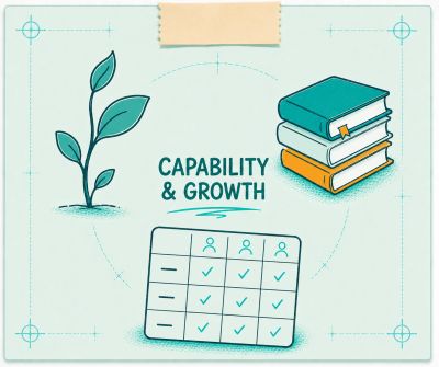 Strategies focused on employee development, capability building, and performance improvement