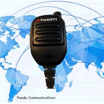 Amplified Speaker Microphone fits PandaPTT Kenwood Baofeng Retevis