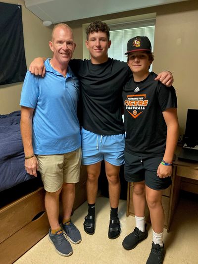 Gabe, Ethan and myself at Upper Iowa University.