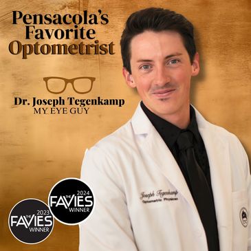 Dr. Joseph Tegenkamp, Pensacola's favorite optometrist.