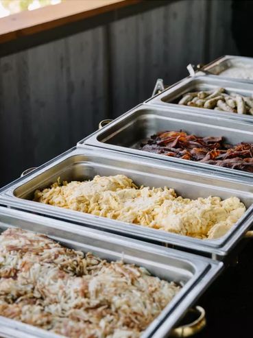 breakfast buffet bar