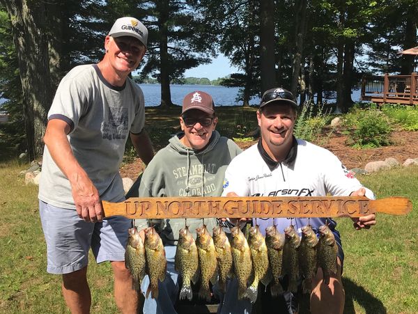 Three Lakes Wisconsin, Oneida County, Crappie