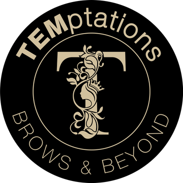 Temptations brows & beyond logo