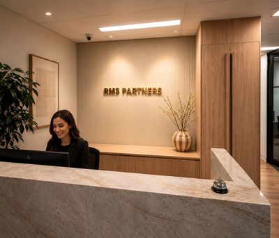 Bespoke Office Reception Signs for Factory Units in Rouse Hill by Kellyville Signs