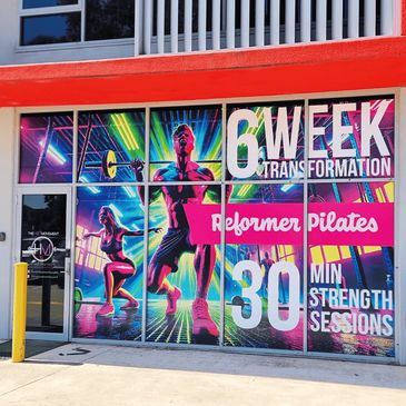 Custom Business Signs Outdoors Rouse Hill for The HIIT Movement by Kellyville Signs