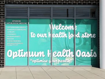Custom window graphics for Bella Vista Business Signs by Kellyville Signs