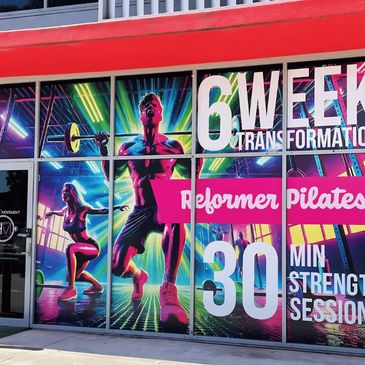 Attention Grabbing Shopfront Window Graphics in Rouse Hill