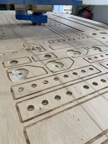 CNC routing parts