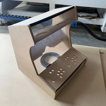 Arcade joystick cabinet