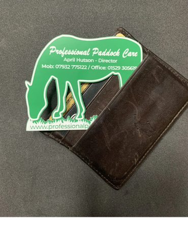 Laser engraved business cards