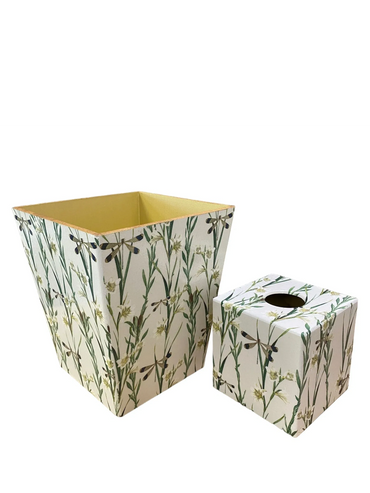 Tissue box and waste paper bin