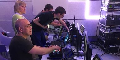 Behind the scenes AV control