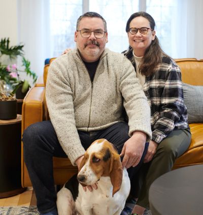 Martine, Eric et ~ and Lilly