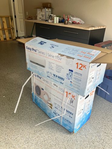 AC installation, repair service, filters, ac tune up, mr cool mini splits & heat pumps