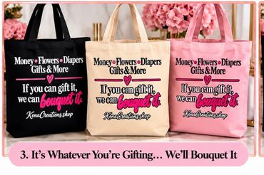 Shop our exclusive KenaCreations tote collection. Introductory price: $20 each.