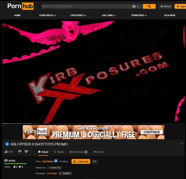 Click to see our promotional video on Pornhub