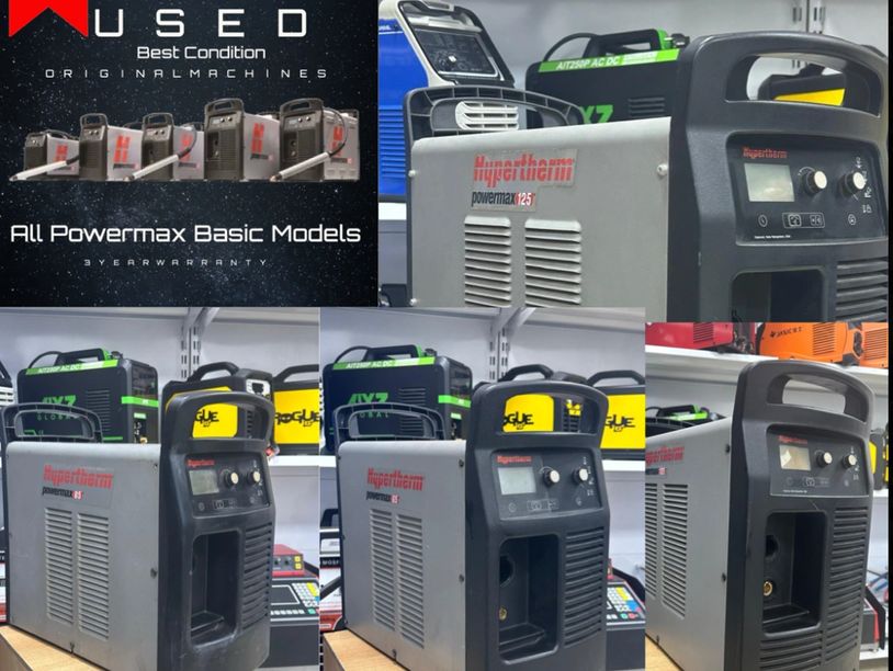 Used hypertherm Powermax machines