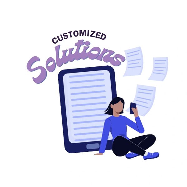 A picture of customized solutions