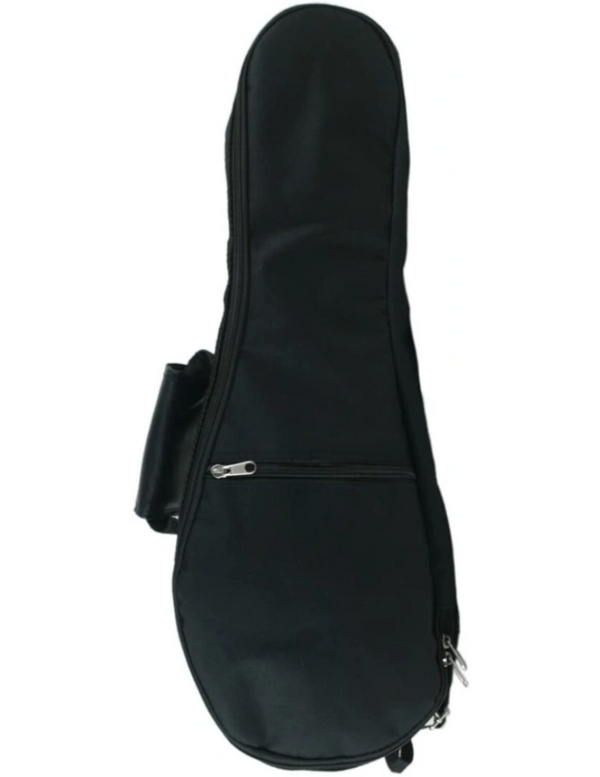 Black padded tenor ukulele bag.