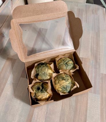 box of muffins