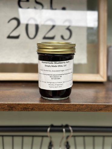 blueberry jam homemade