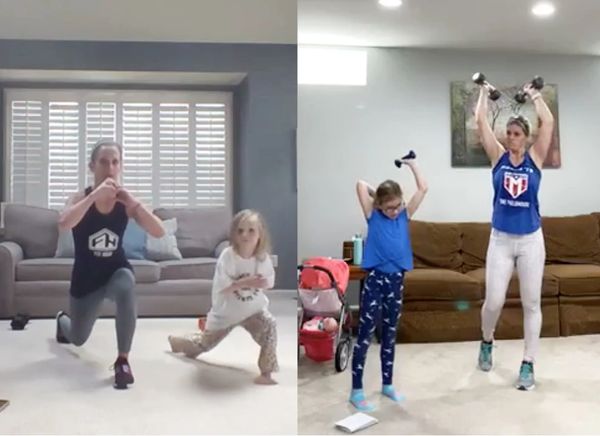 Online workouts, online exercise classes, online fitness programs