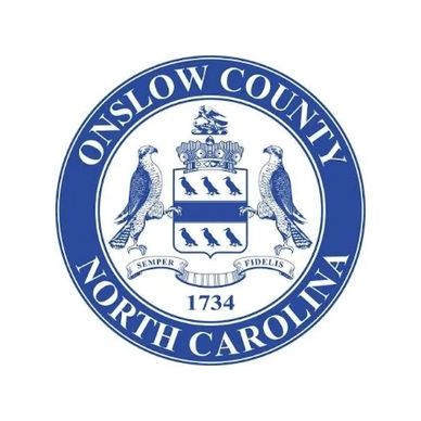 Seal of Onslow County, North Carolina.