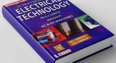 الكتاب الرائع theraja ثيراجا
volume 1 / basic electrical engineering
volume 2 / AC & DC machines
vol