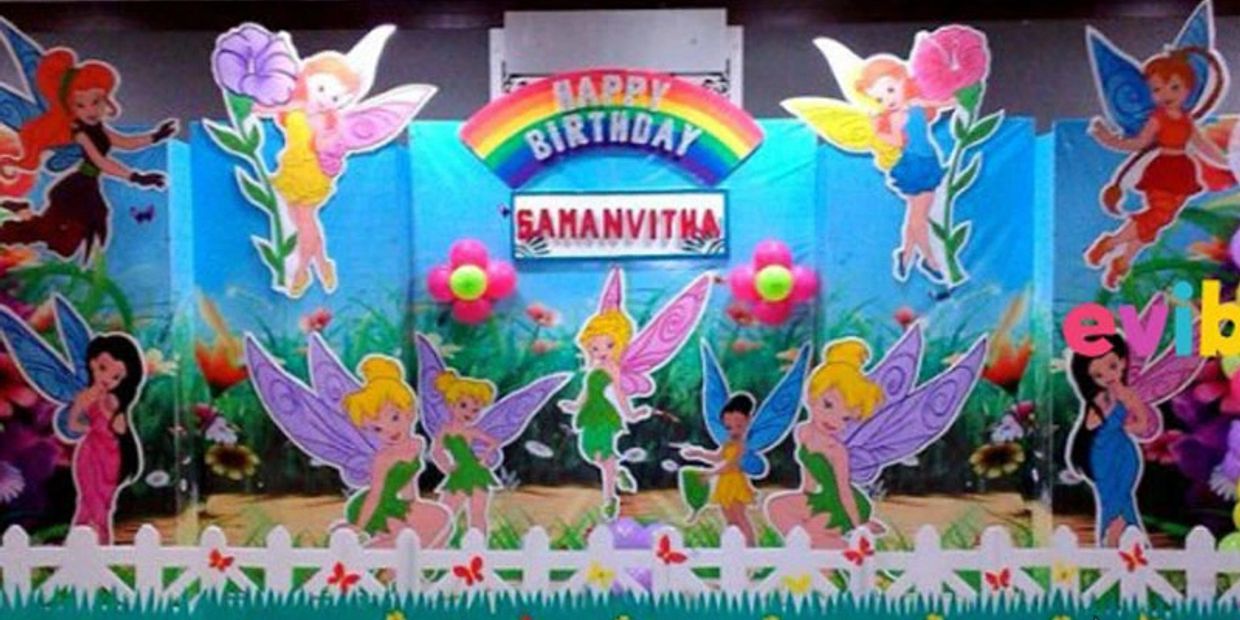 birthday decor & back drop decoration at birthday planner in delhi