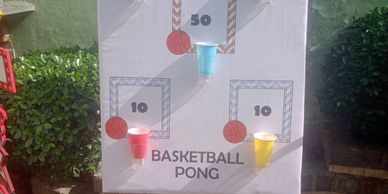 BASKET BALL PONG ENTERTAINING GAME RENTAL FOR DELHI, GURGAON, NOIDA, FARIDABAD